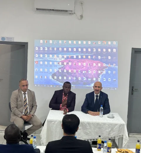 Official visit of Dr. Mehmet CANGİR, member of the Executive Council of the Maarif Foundation of Türkiye, to the Maarif Türkiye Congo International School