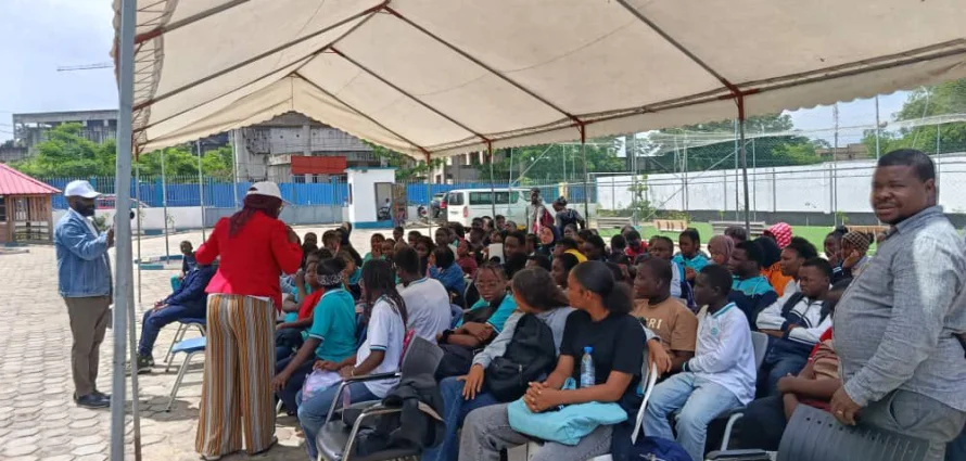 Awareness campaign against violence in schools.